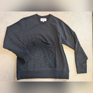 MOTT & BOW XL 100% Cotton Navy Crewneck Sweatshirt